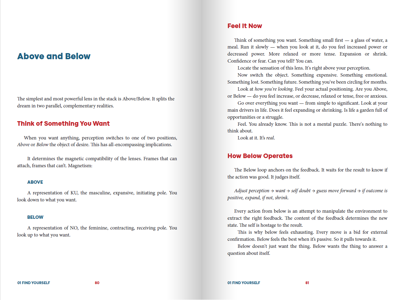 KU/NO — Above and Below: Find Yourself pages 80-81